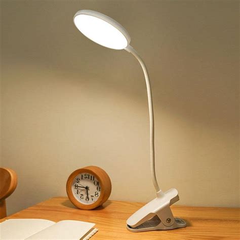 Newway Living Bureaulamp LED Leeslamp Voor Boek Klem Dimbaar 3 Lamp