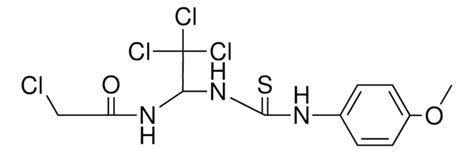 2 CHLORO N 2 2 2 TRICHLORO 1 3 4 METHOXY PHENYL THIOUREIDO ETHYL