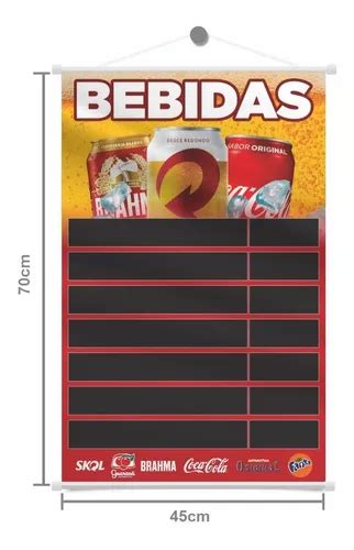 Banner De Bebidas Cerveja 45x70cm Modelo Pronto Parcelamento Sem Juros