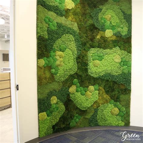 Custom Green Wall Green Wallscapes Green Wall Moss Wall Preserved Moss