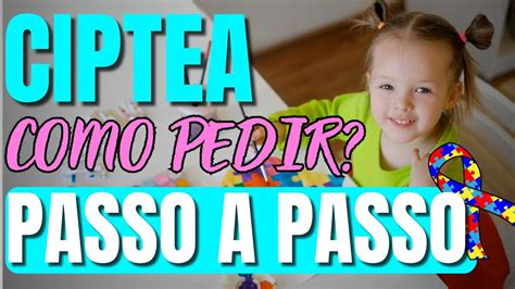 Como Conseguir A CIPTEA Para Autistas Pela Internet CARTEIRA DO