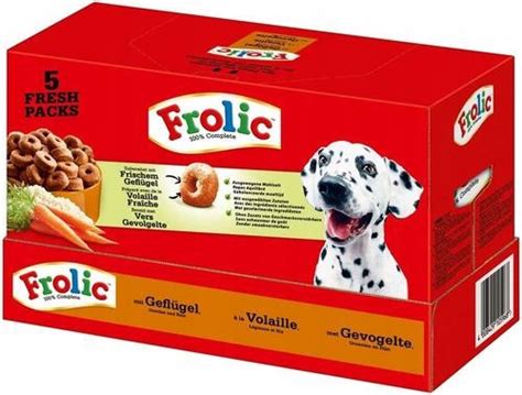 FROLIC SUCHA KARMA DLA PSA 1 5 KG DRÓB WARZYWA RYŻ 7679862298