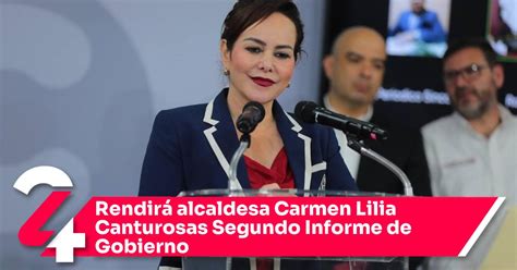 Rendirá alcaldesa Carmen Lilia Canturosas Segundo Informe de Gobierno