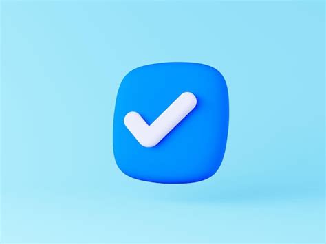 Icono De Lista De Verificación De Marca De Verificación Símbolo