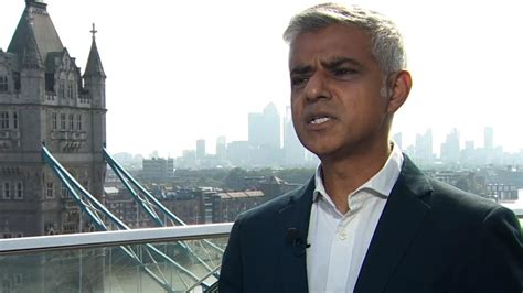 London Mayor Sadiq Khan Responds To Trump Cnn Video