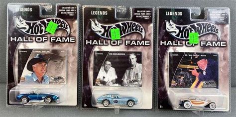 Group Of Hot Wheels Hall Of Fame Legends Vehicles Matthew Bullock Auctioneers