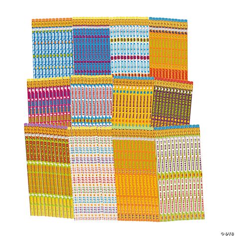 Bulk Award Pencil Assortment 144 Pc Oriental Trading