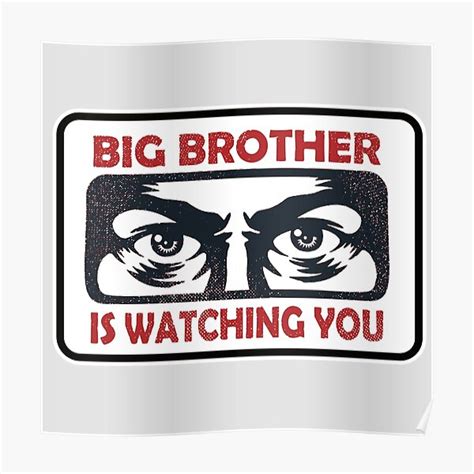 1984 Big Brother Posters | Redbubble