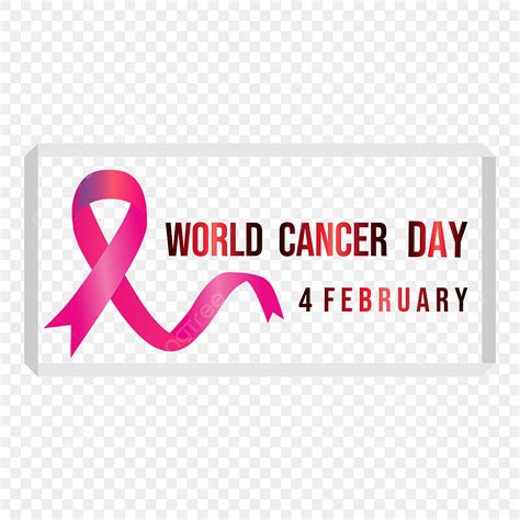 World Cancer Day Vector Png Images Vector Feb Design World Cancer Day