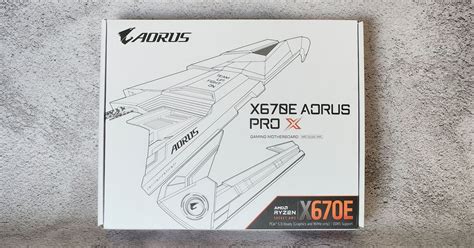 Gigabyte X670E Aorus Pro X Motherboard Review Striking In White With