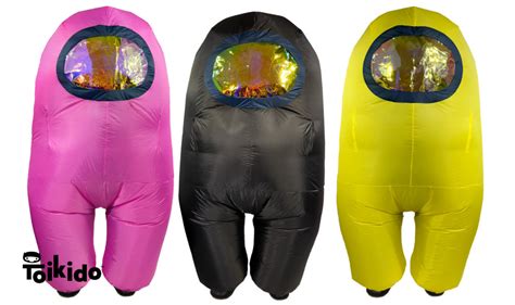 Among Us Crewmate Inflatable Costume With Free Capsule Toynado