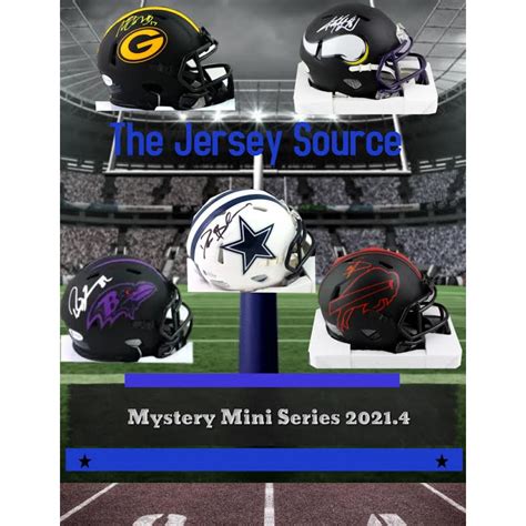 The Jersey Source Nfl Mini Mystery Box Series 20214 Pristine Auction