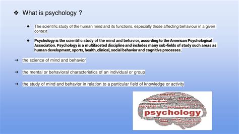 PPT - PSYCHOLOGY PowerPoint Presentation, free download - ID:11805159 