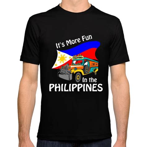 New Design Its More Fun In The Philippines Printed Shirt Pilipinas