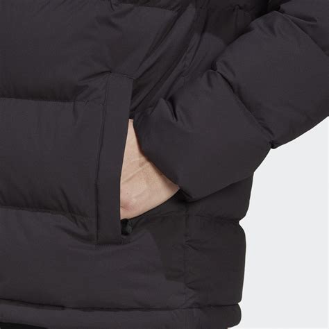 Adidas Helionic Hooded Down Jacket Black Hg