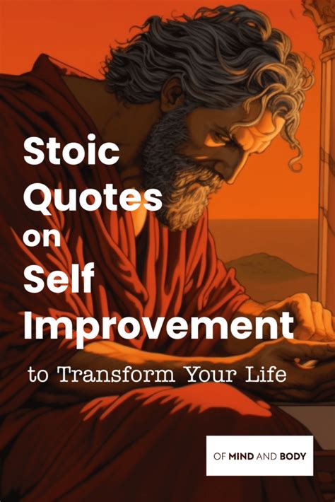 Stoic Quotes On Self Improvement To Transform Your Life