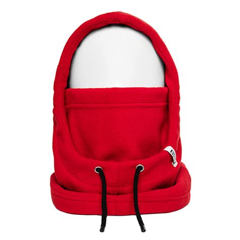 Kusto Hood Red - капюшон из флиса