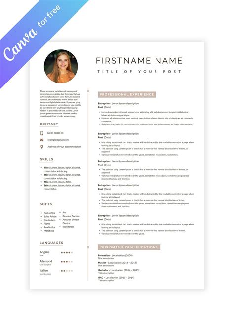 Resume Template Cv Template Resume Template Cv Template Templates Hot Sex Picture