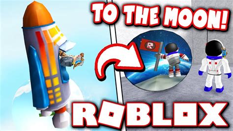 How To Go To The Moon In Roblox Secret Spaceship Youtube