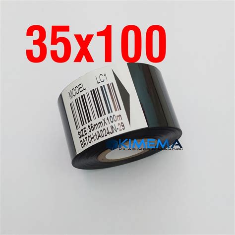 Jual Model LC Tinta Atau Pita Mesin Coding Untuk Cetak Tanggal Expired Date Carbon Hot Code