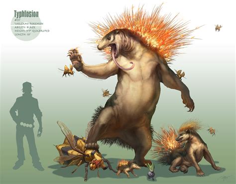 Typhlosion By Arvalis On Deviantart