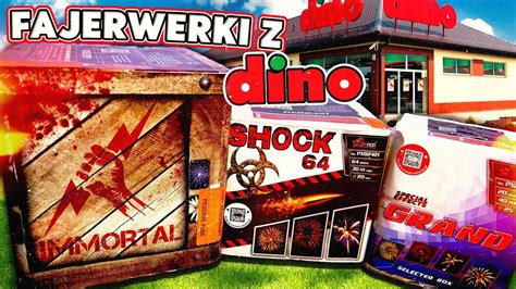 FAJERWERKI Z DINO Immortal Shock Oraz Grand YouTube