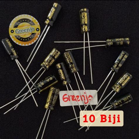 Jual X Elco Uf V Jackcon Taiwan Capacitor Uf Volt Shopee