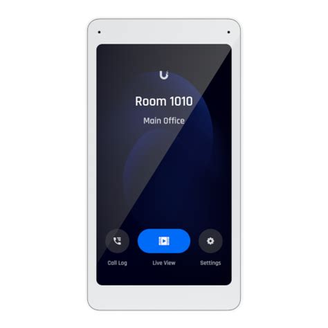 Ubiquiti Ua Intercom Viewer Unifi Indoor Station Video Intercom W