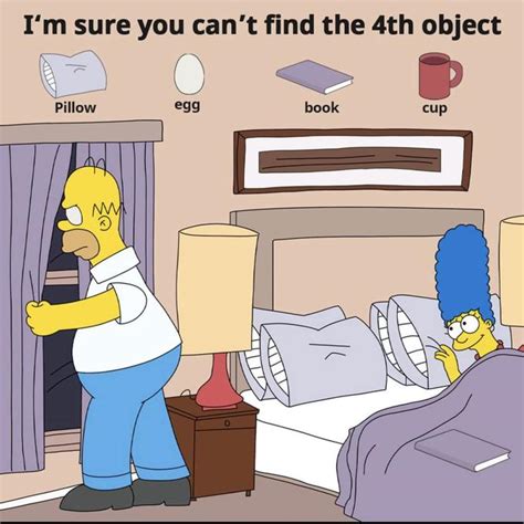 4th Object Simpsons I M Sure You Can T Find The 4th Object Know