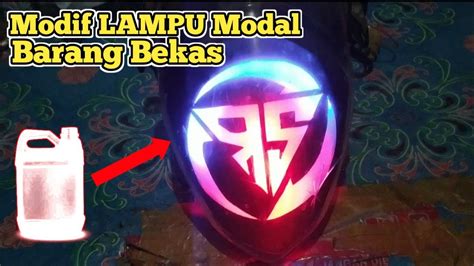 Modif Lampu Fino Modif Lampu Belakang Motor Youtube