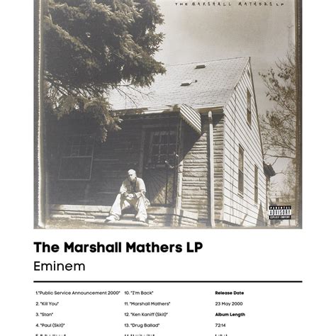 Marshall Mathers Lp Album Cover Itunes