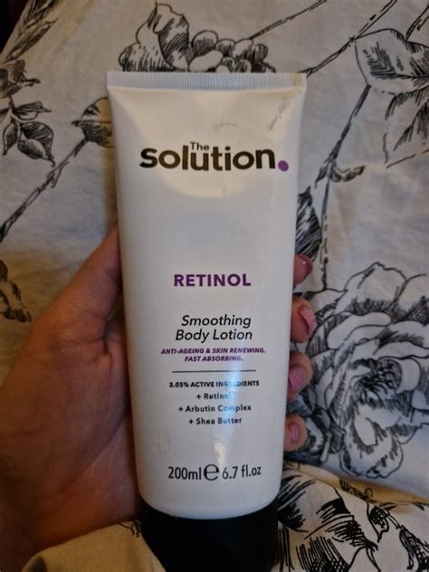 The Solution Retinol Smoothing Body Lotion 200 Ml Inci Beauty