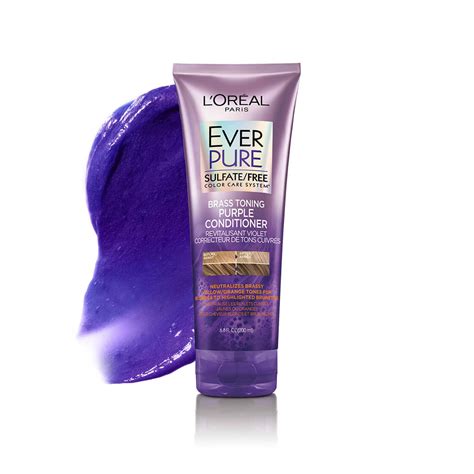 L Oreal Paris Everpure Brass Toning Purple Conditioner Ml Guardian