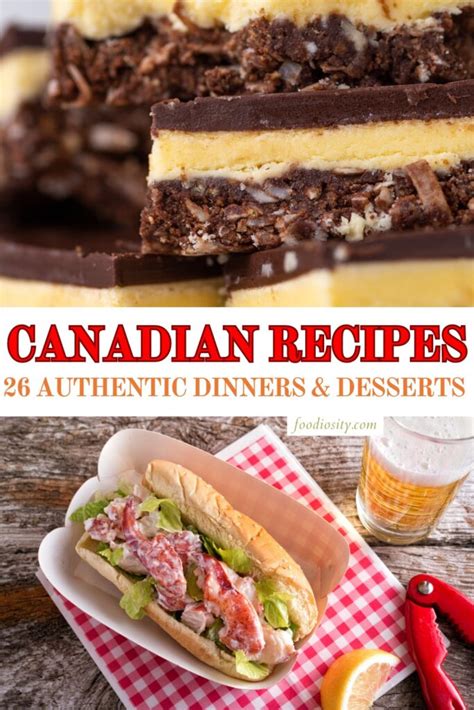 26 Authentic & Canadian-Inspired Recipes - Foodiosity