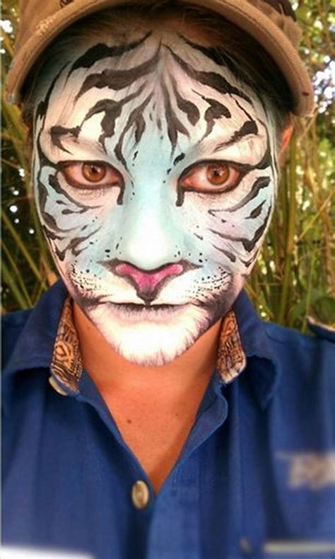 40 Easy Tiger Face Painting Ideas For Fun Bored Art Tiger Face