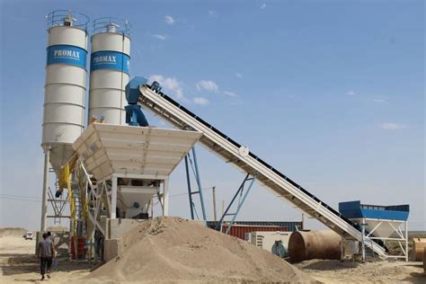 Diversen Promax Mobile Concrete Batching Plant M100 Twn 100m³h