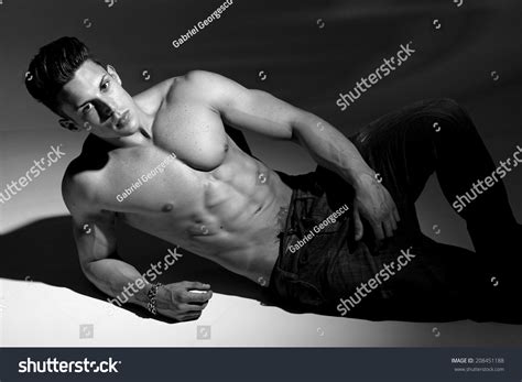 Sexy Fashion Portrait Hot Male Model Stock Photo Shutterstock