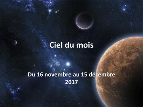 Du Novembre Au D Cembre Ppt T L Charger