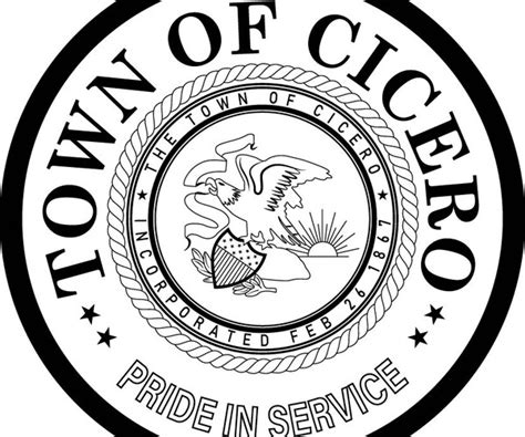 ArtStation - Town of cicero 1867 Patch Vector File, Digital Art, badge ...