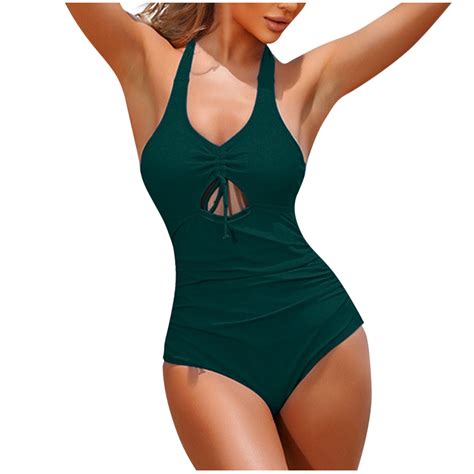 Color Block Bikini Sets For Women One Piece Swimsuit Women High Cut Tropical Swimsuits For Women