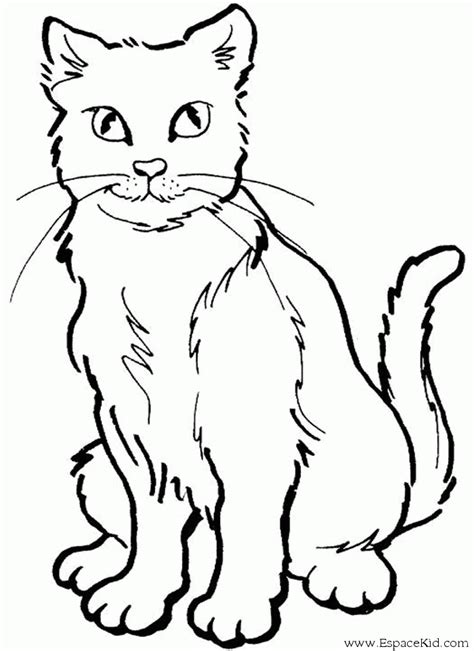 260 Dessins De Coloriage Chat à Imprimer Sur Page 22