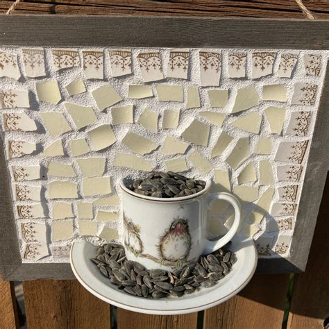 Mosaic Bird Feeder Etsy