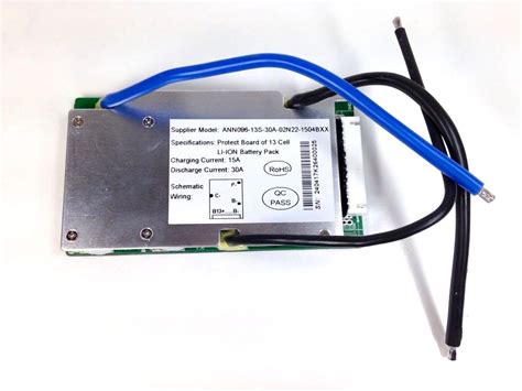 48v 13s Battery Management System Bms Vruzend Diy Battery Kit