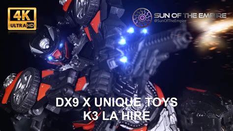 Dx X Unique Toys K La Hire Transformers The Last Knight Masterpiece Hot Rod Q Review Youtube