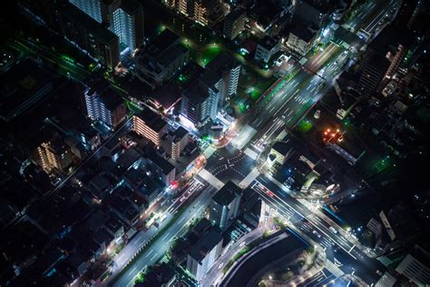 Free Images Road Skyline Traffic Street Night Crossing