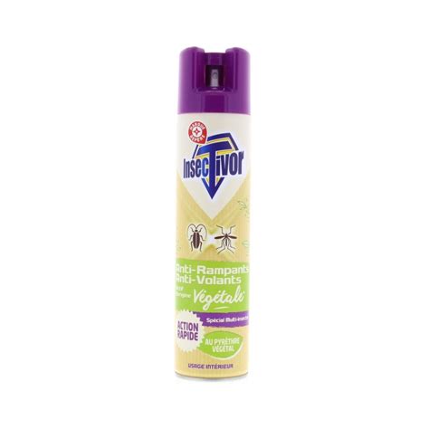 Insecticides Anti Rampants Et Anti Volants INSECTIVOR 400ml Drive