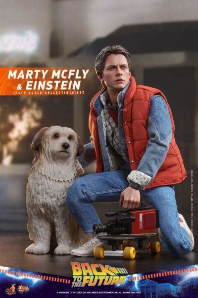 Hottoys Hot toys 全新 未開 現貨 回到未來 back to the future 主角 MMS 573 MMS573 Marty McFly and Einstein Set