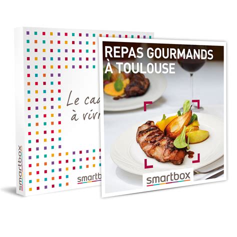 SMARTBOX Coffret Cadeau REPAS GOURMANDS À TOULOUSE 28 bistrots et