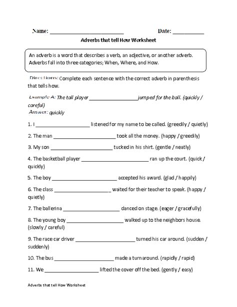 11 Adverb Clauses Worksheets Free Pdf At