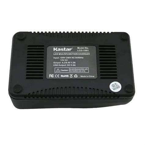 Kastar LCD Fast Charger With USB Output 2 Batteries For Sony NP FW50